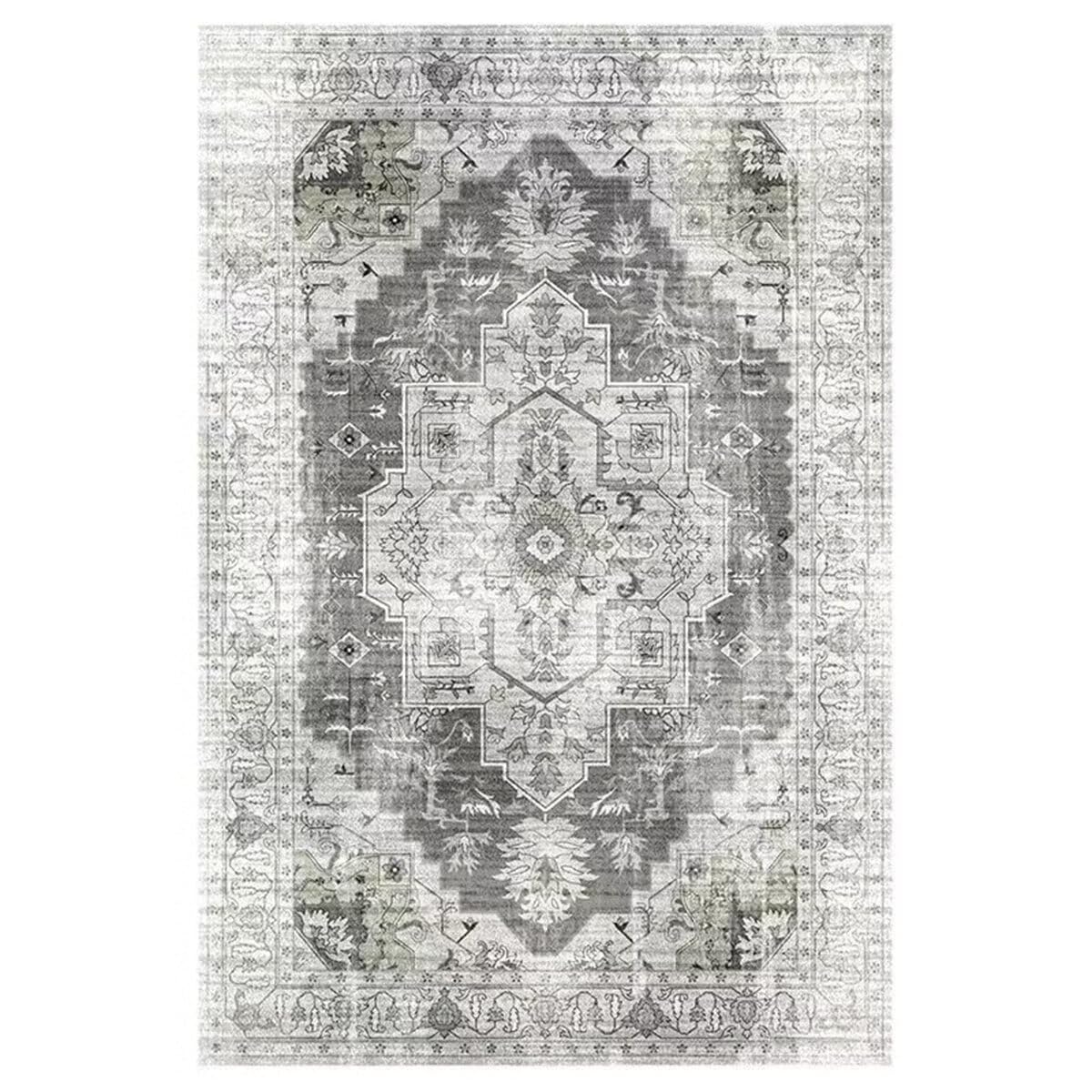 Tapis de couloir long anti-bruit imprimé traditionnel 200x260cm