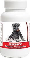Vista 100 de Healthy Breeds Pit Bull Puppy Dog - Tableta multivitamínica de 60
