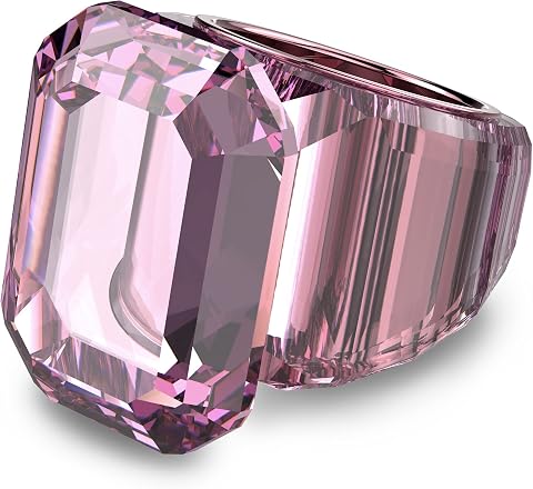 Swarovski Lucent Collezione bague cocktail, taille octogonale