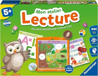 Ravensburger - Educational Game - My Reading Workshop - Complete Educational Set - Learning to Read - 50 Activities - From...