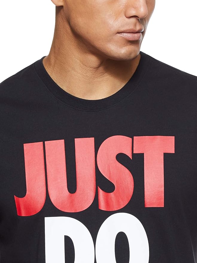 ウェア NIKE JUST DO IT Nike Hoodie Mens Medium Black JDI Just Do It AOP Swoosh