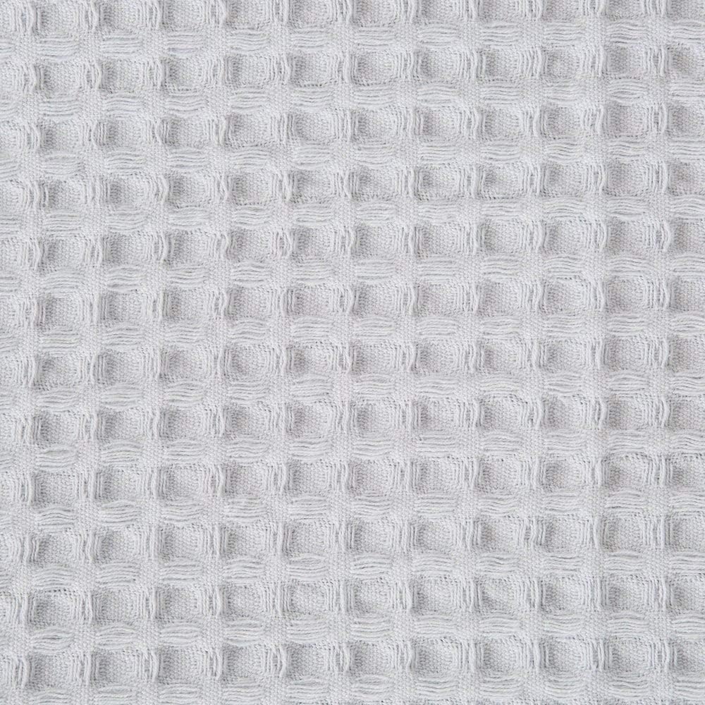 Double Size Waffle Blankets - 100% Cotton Blankets for Double Size Bed - Waffle Weave Fall Throw Blankets for All-Season - Soft Lightweight Thermal Woven Blankets - 80x90 Inches, White