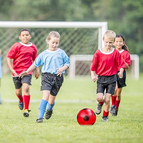 Miniatura 4 de Paquete de 12 mini pelotas de fútbol para niños, mini pelotas inflables de 4 pulgadas para juegos de interiores y exteriores, pelota de fútbol
