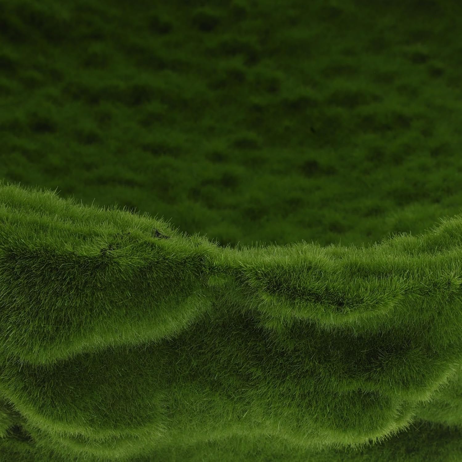 Artificial Fake Moss Ball - 30cm Artificial Moss Half Spheres Flower Arrangement Ball for Realistic Garden Landscaping Table Centerpiece Decoration