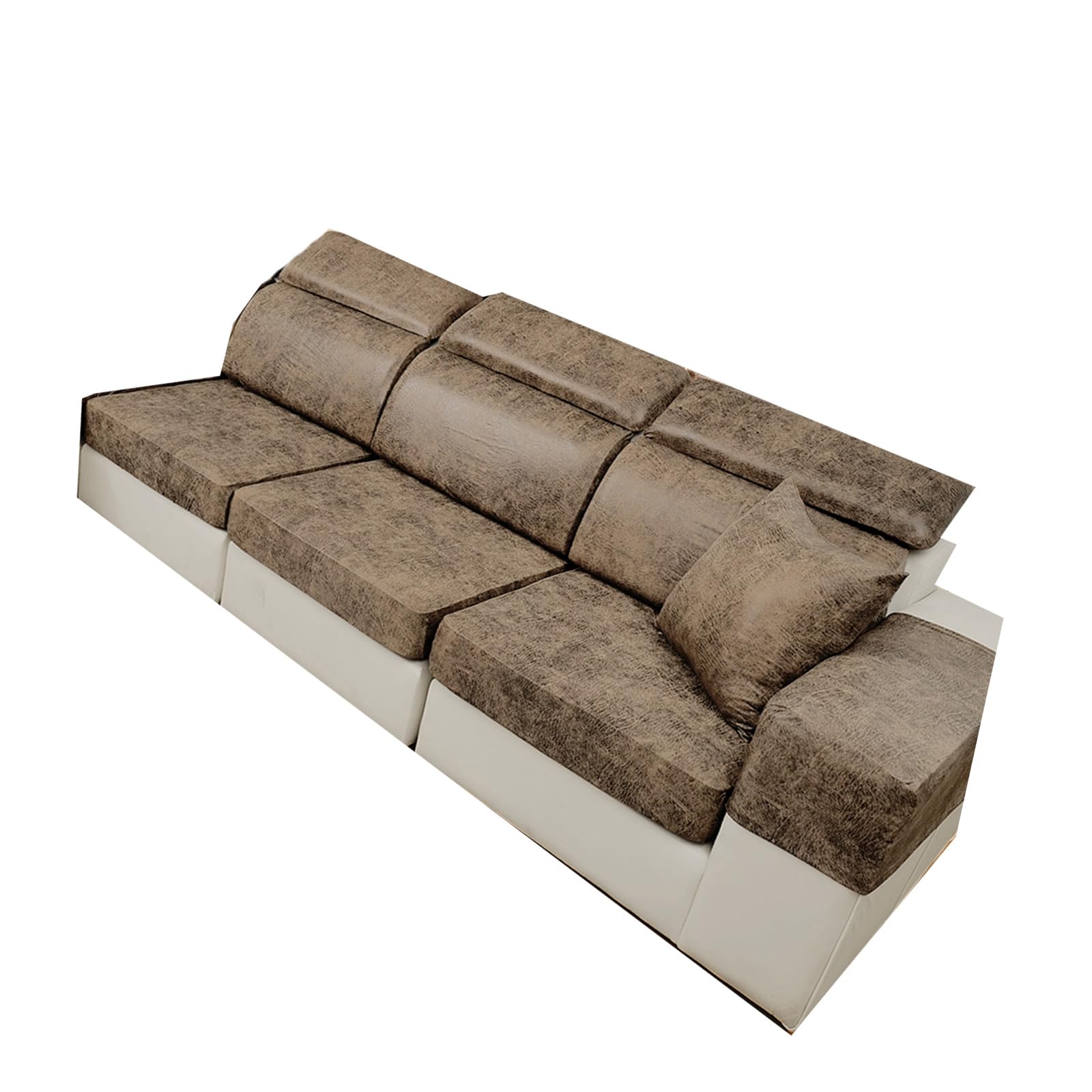 Housse de coussin de canapé anti-déversement pour stopper les taches et les glissements