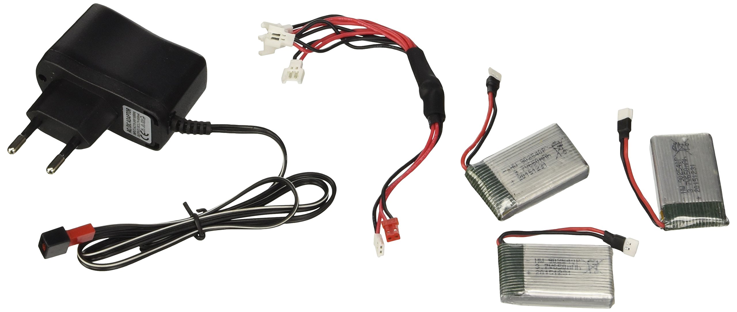 Efaso Akku-Set Für Syma X5 / X5C Quadcopter – 5x Power-Akku + Ladekabel
