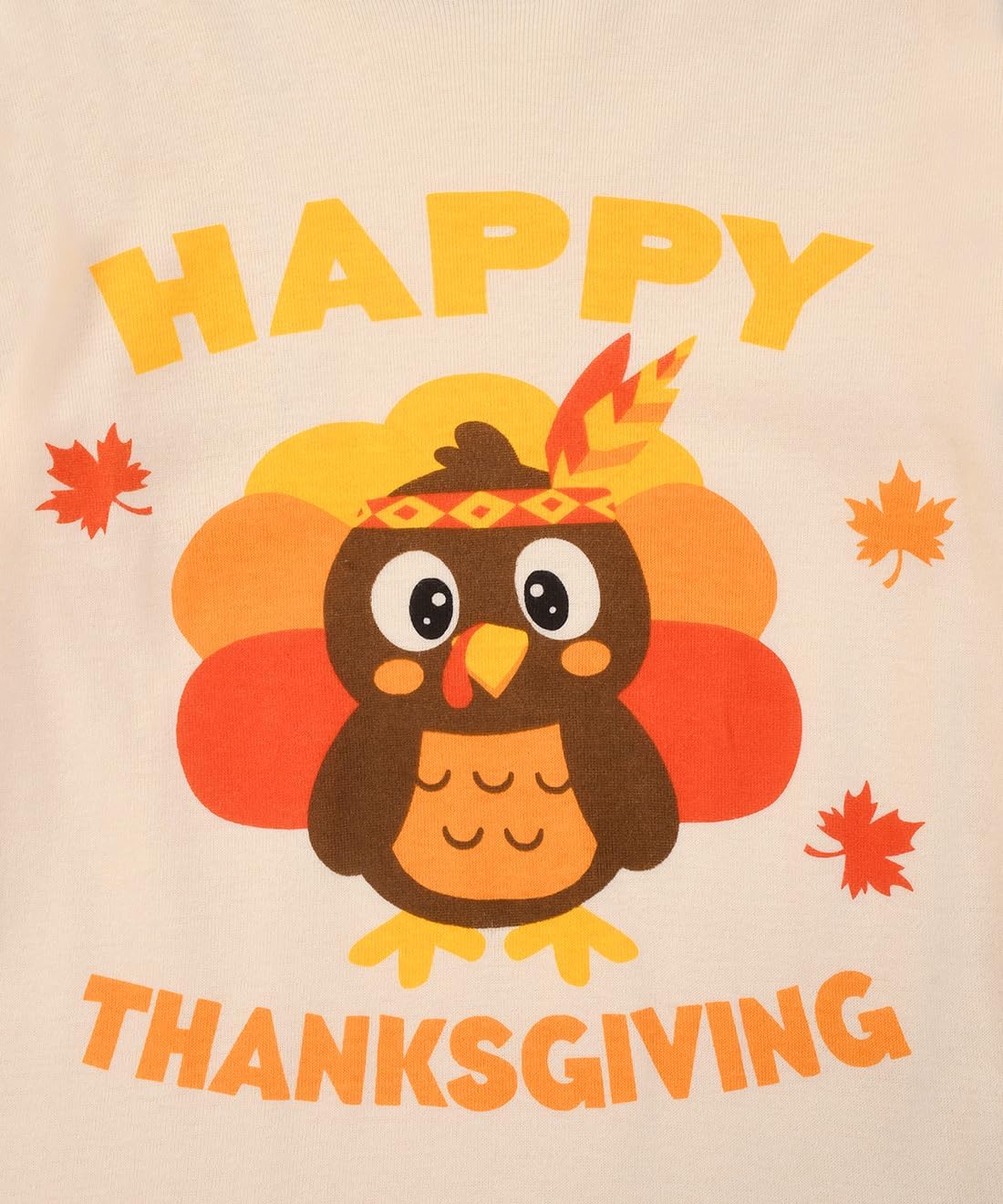 Joyond Boys Girls Halloween Pajamas Thanksgiving Pjs Glow-in-the-Dark 100% Cotton Kids Holiday Sleepwear Size 2T-14Years