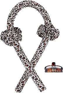 Faixa de cabelo sem calor, rolos de espuma para modelador de cabelo sem calor, fita de cachos sem calor com clipe de cabelo e faixas de cabelo, cachos de dormir rolos de cabelo de