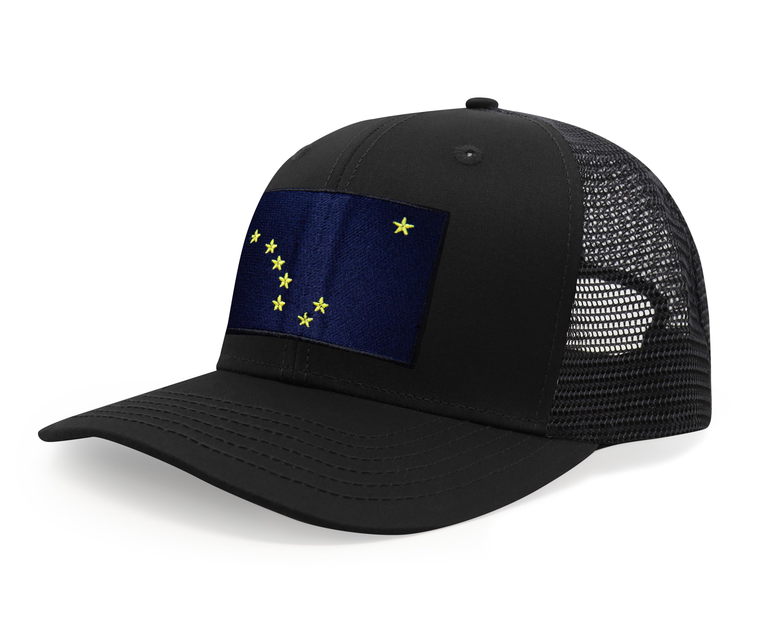 International Tie State Hat for Men and Women, Adjustable Snapback Trucker Baseball Cap with Embroidered Patch