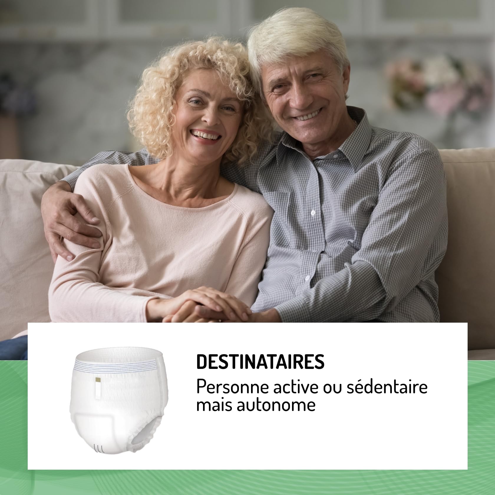 Absorbeo Pants Extra, Culottes Absorbantes Élastiques pour Incontinence Moyenne, Confort Absolu, Protection Totale, Système Anti-Odeur, Respirants, Unisexe, Taille XL, 4 Paquets de 14 (56 au total)