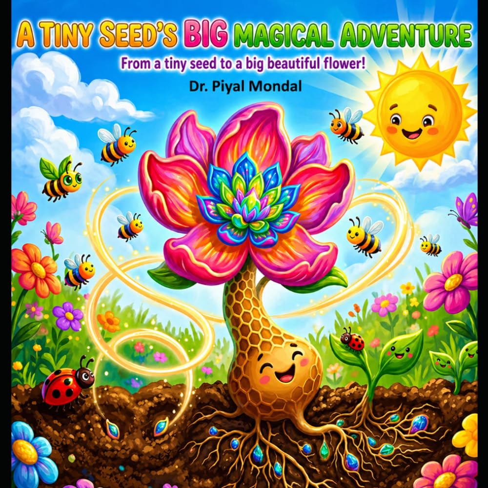 A Tiny Seed's Big Magical Adventure: From a Tiny Seed to a Big Beautiful Flower