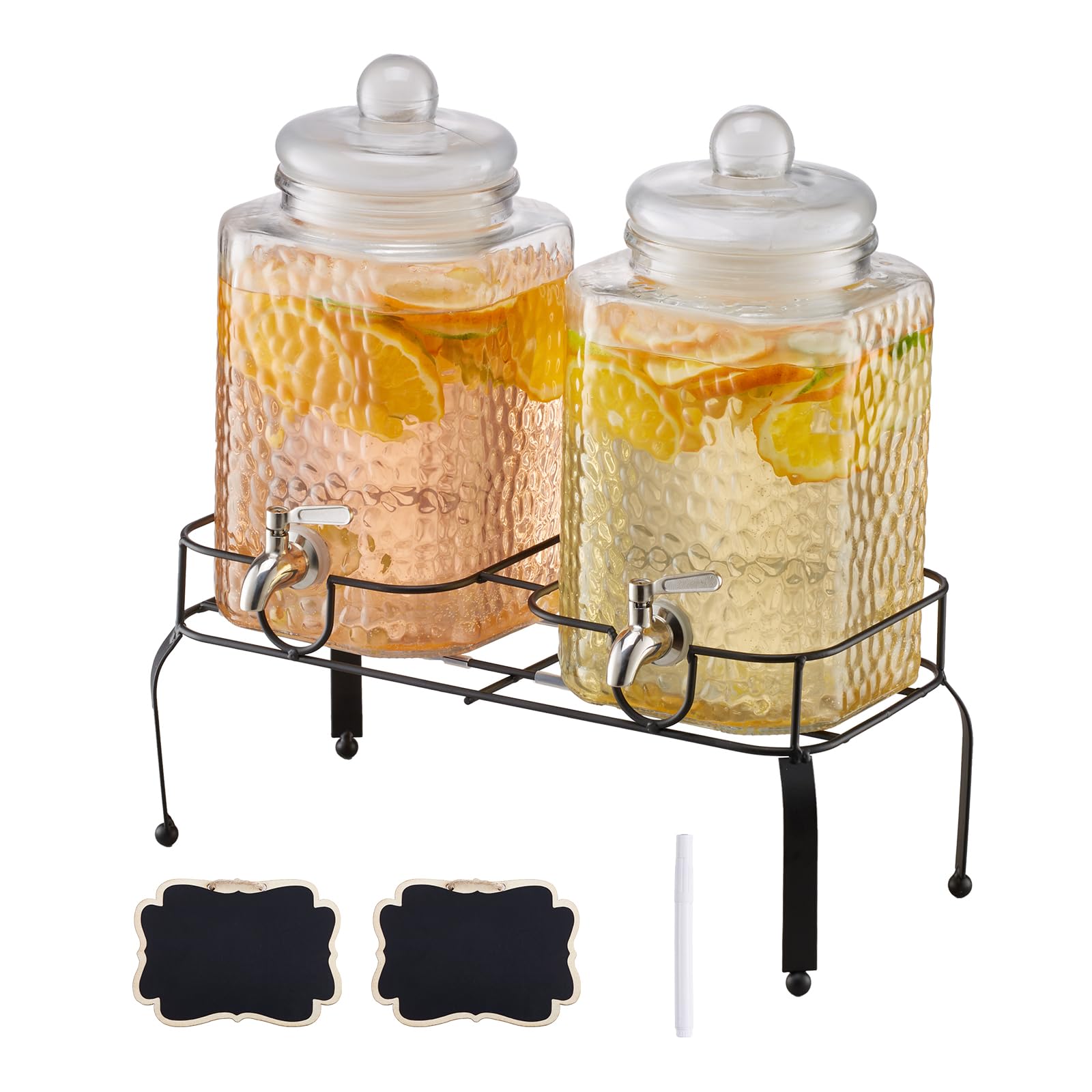 Distributeur De Boissons VEVOR Grande Capacité 8 L, Fontaine à Eau En
