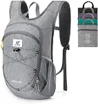 SKYSPER Foldable Hiking Backpack 15L/20L Lightweight Packable Daypack with Chest Strap Small Travel Bagpack for Women Men