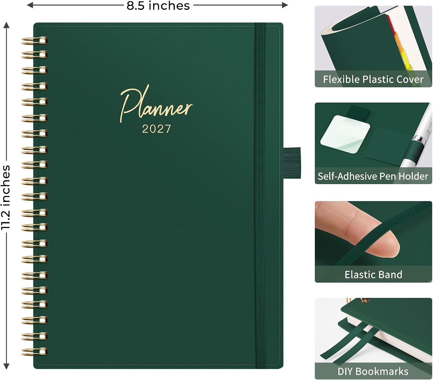  Appointment Book 2027, 15-Minute Hourly Daily Planner thumbnail