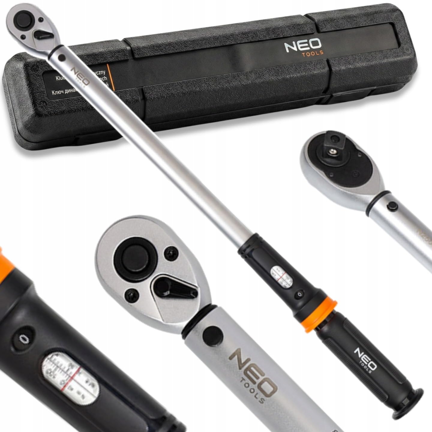 NEO TOOLS Chiave dinamometrica 08-826 724mm Acciaio al cromo-vanadio