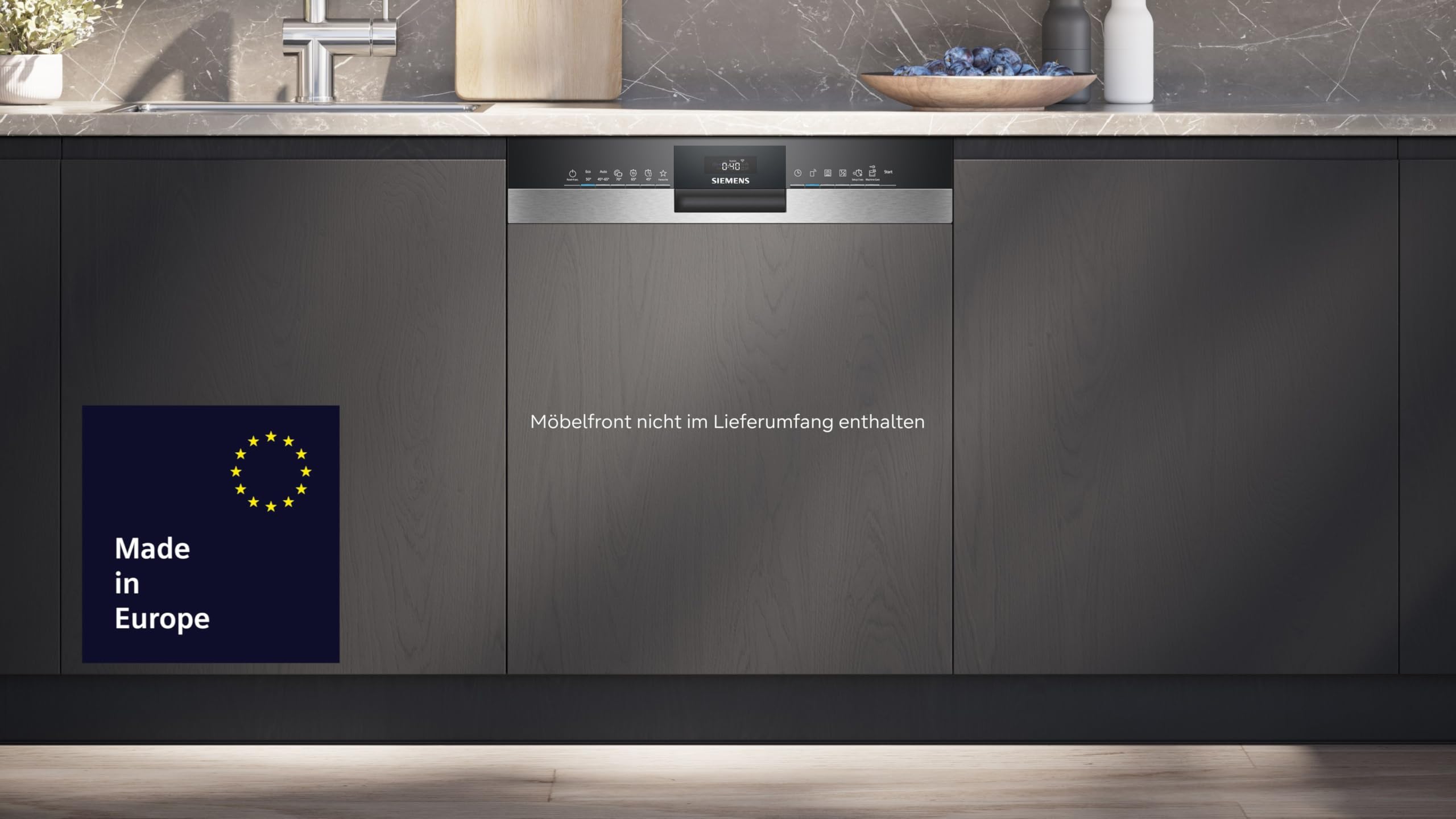 Siemens teilintegrierbarer Geschirrspüler iQ300 SN53HS03TE – Bild 2