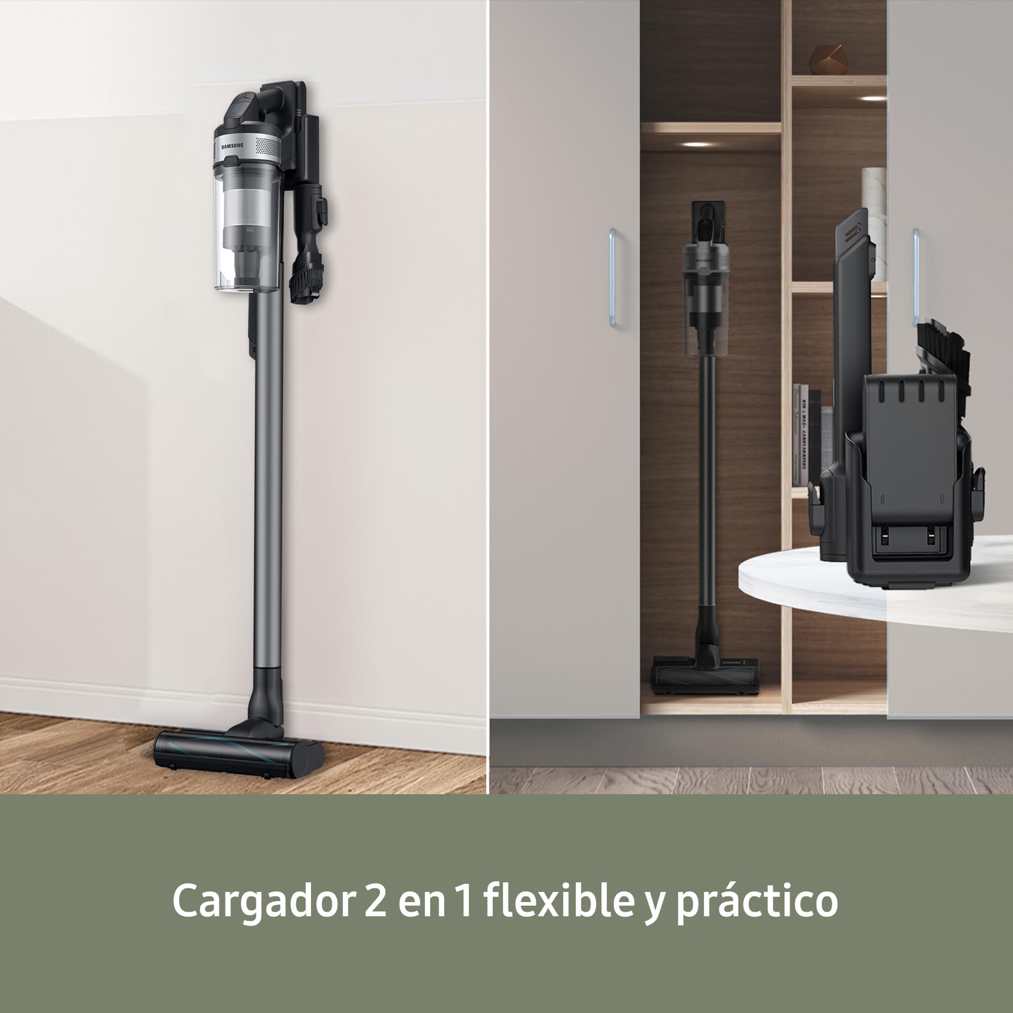 Samsung Cable Jet 75E VS20B75AGR5/WA Aspirateur pour Animaux de Compagnie avec Brosse 200 W