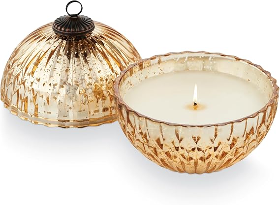 Illume Winter White Mercury Ornament Candle