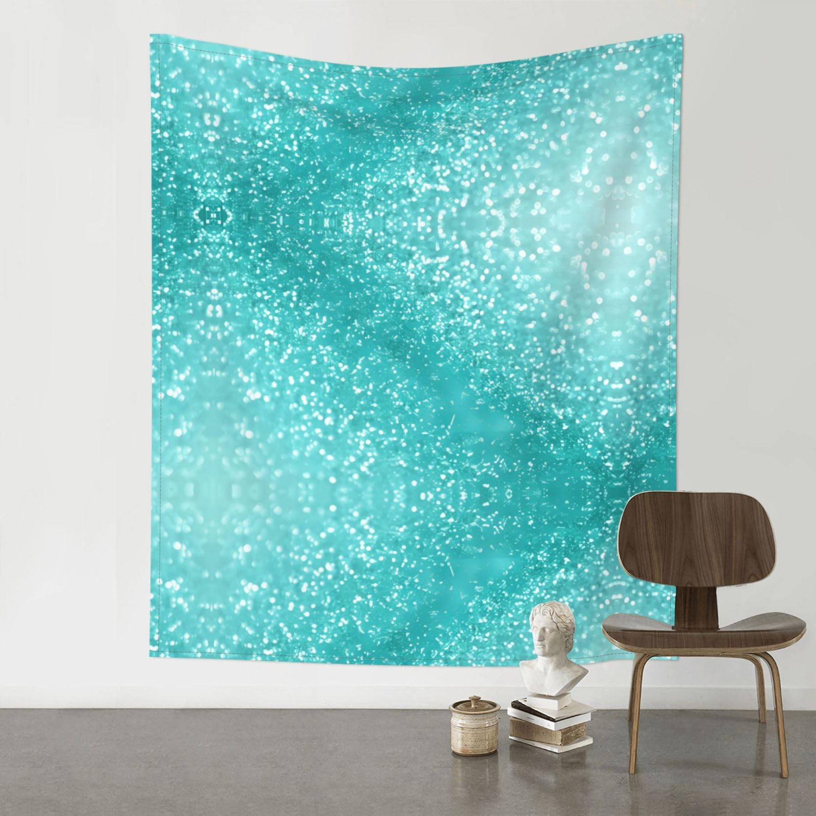 YYHWHJDE Glitter Prints 60x51in Wall Tapestry – Boho Decor Throw Blanket for Bedroom, Dorm, Beach Cover, Picnic & More