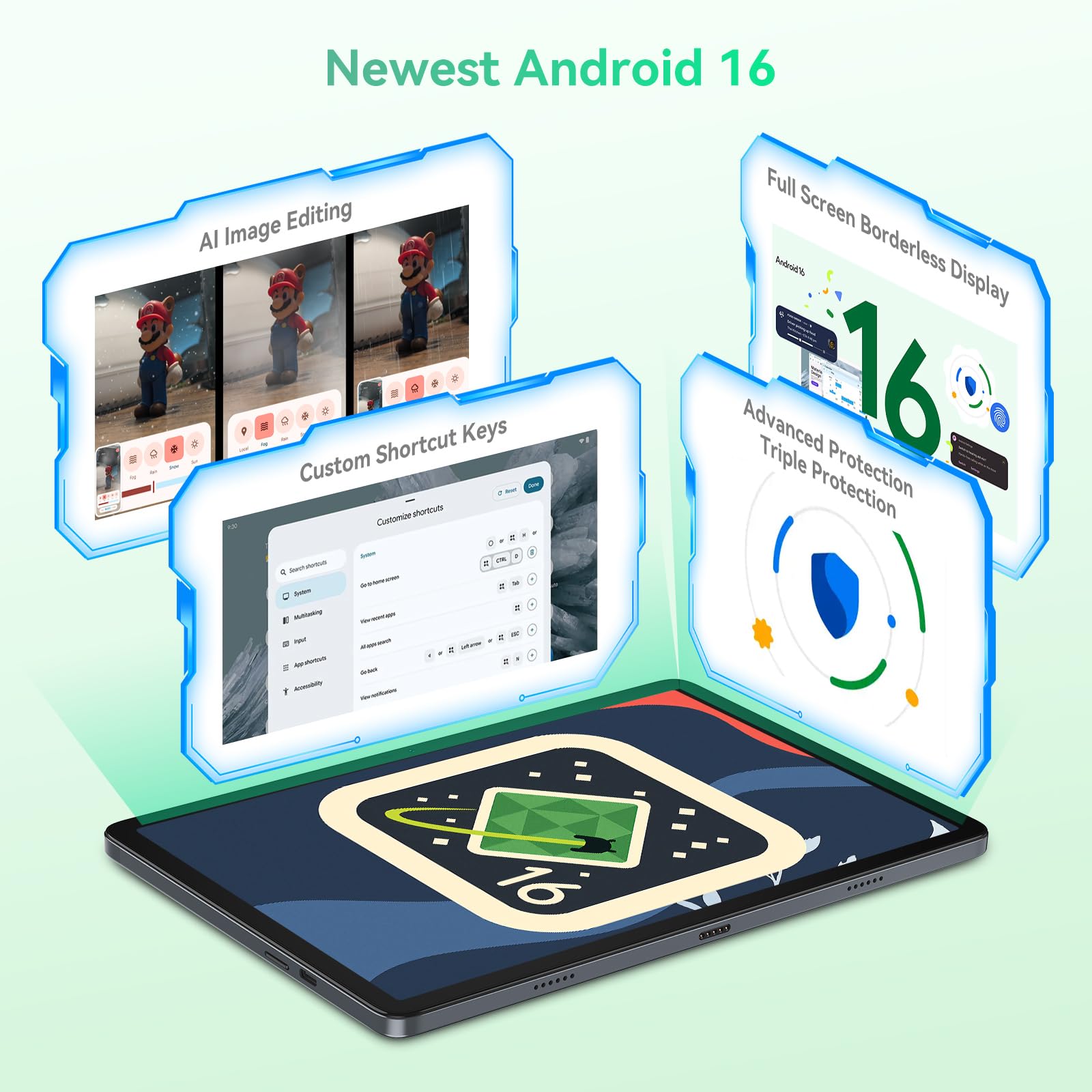 Amazon.co.jp: 2026初登場 Android 16 タブレット : パソコン・周辺機器