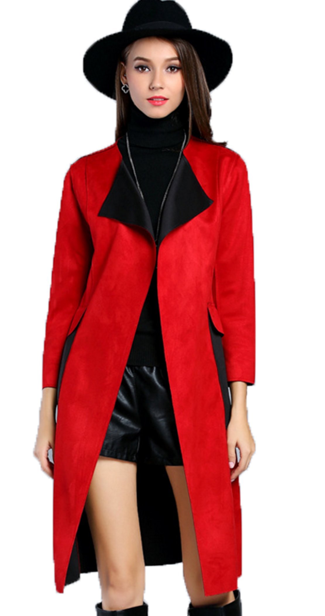 Manteau en daim YALI pour des sorties élégantes en automne - 4