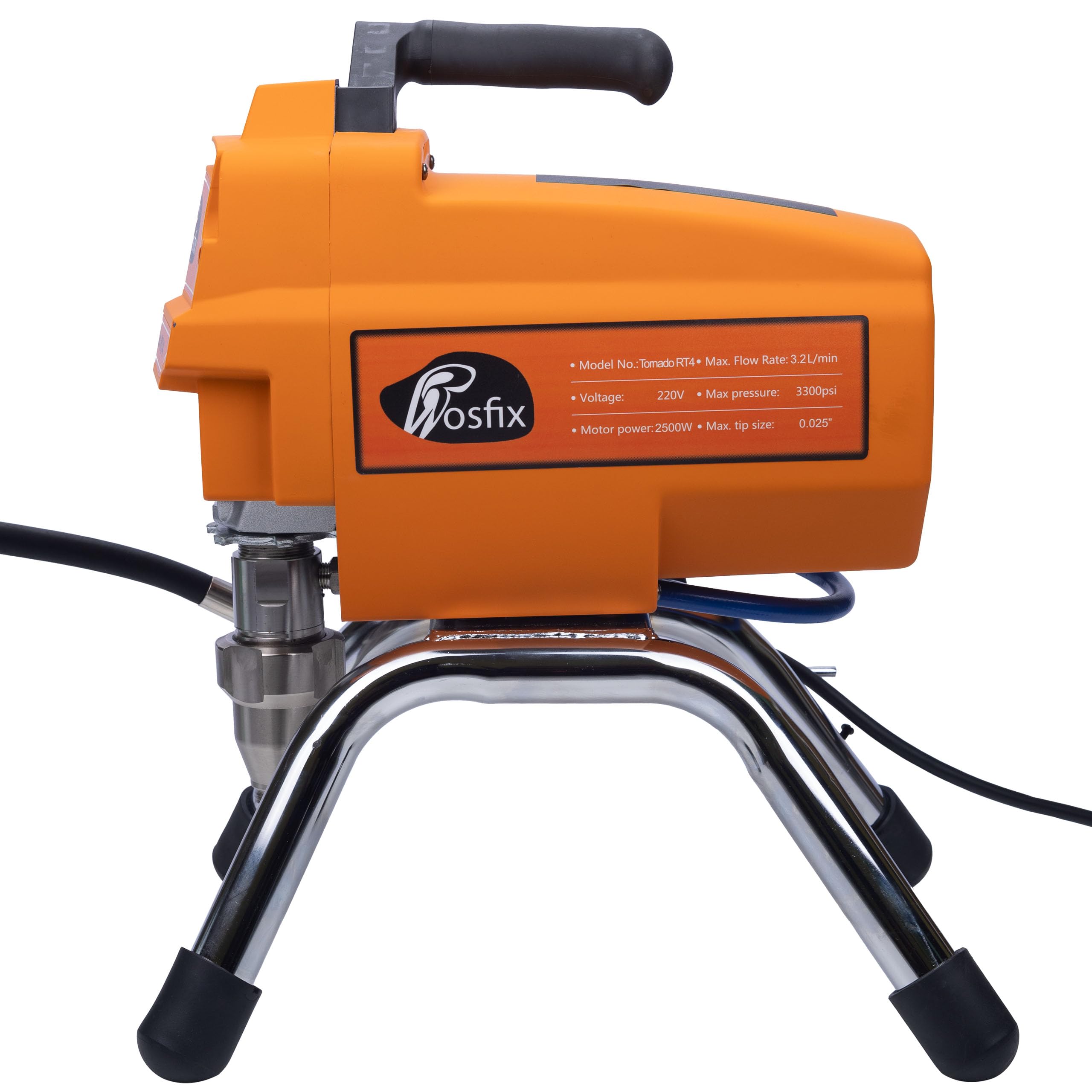 PROFESJONALNY AGREGAT MALARSKI HYDRODYNAMICZNY 3000W ROSFIX TORNADO RT4 HQ