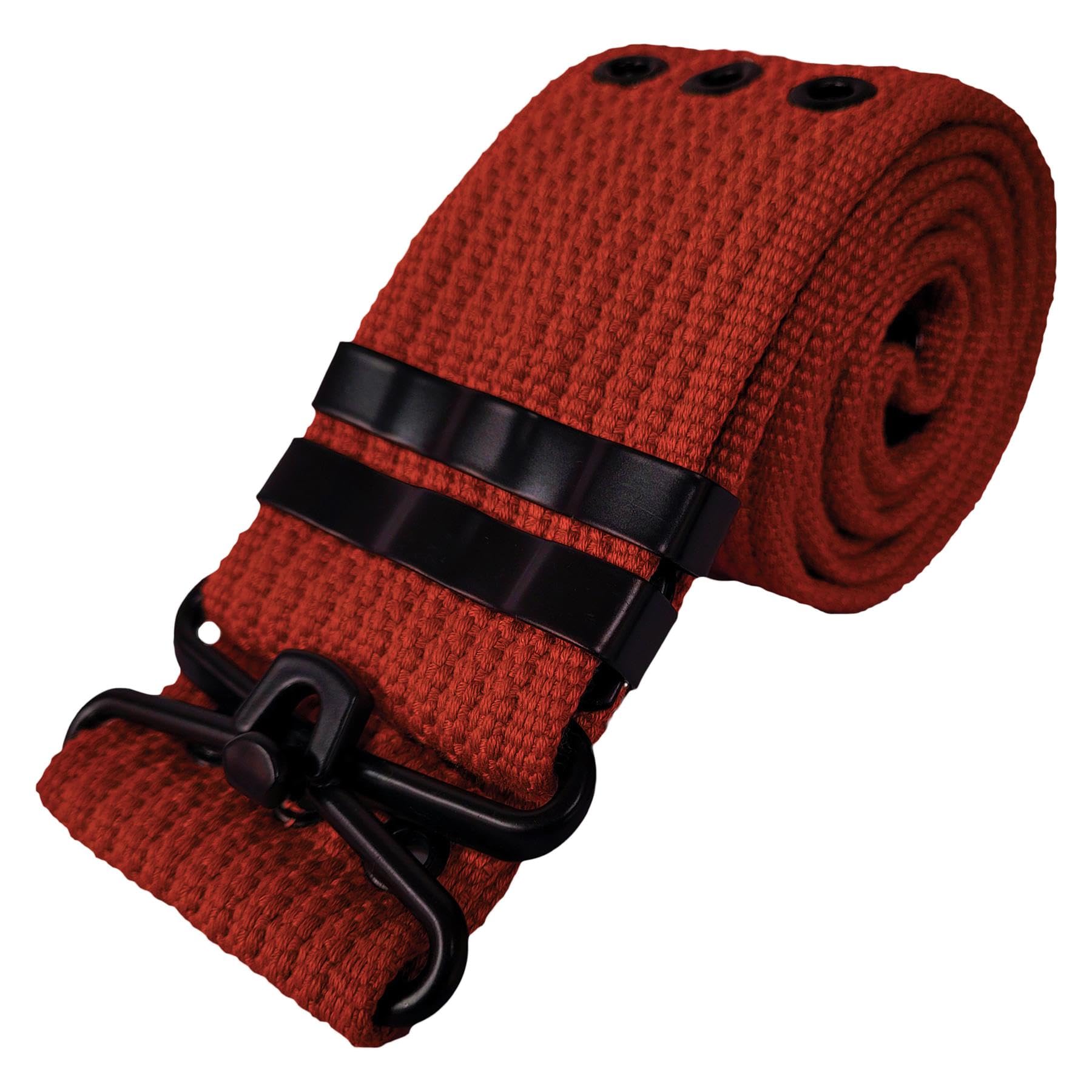 Outbound Unisex Red Webbing Pistol Belt (Red)