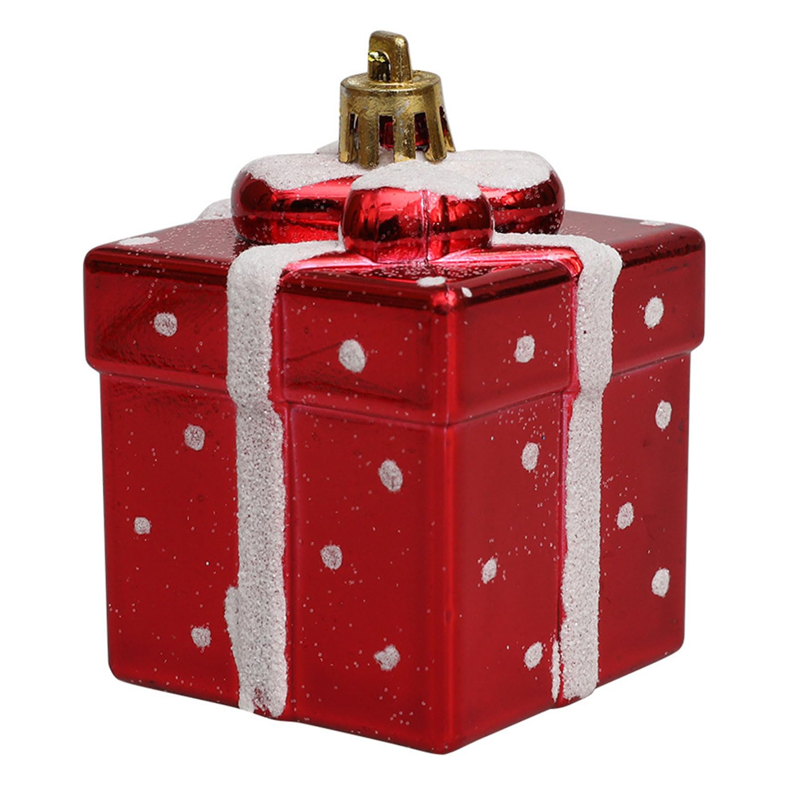 Amazon.co.jp: ホリデーミニチュアギフトボックスツリーオーナメント