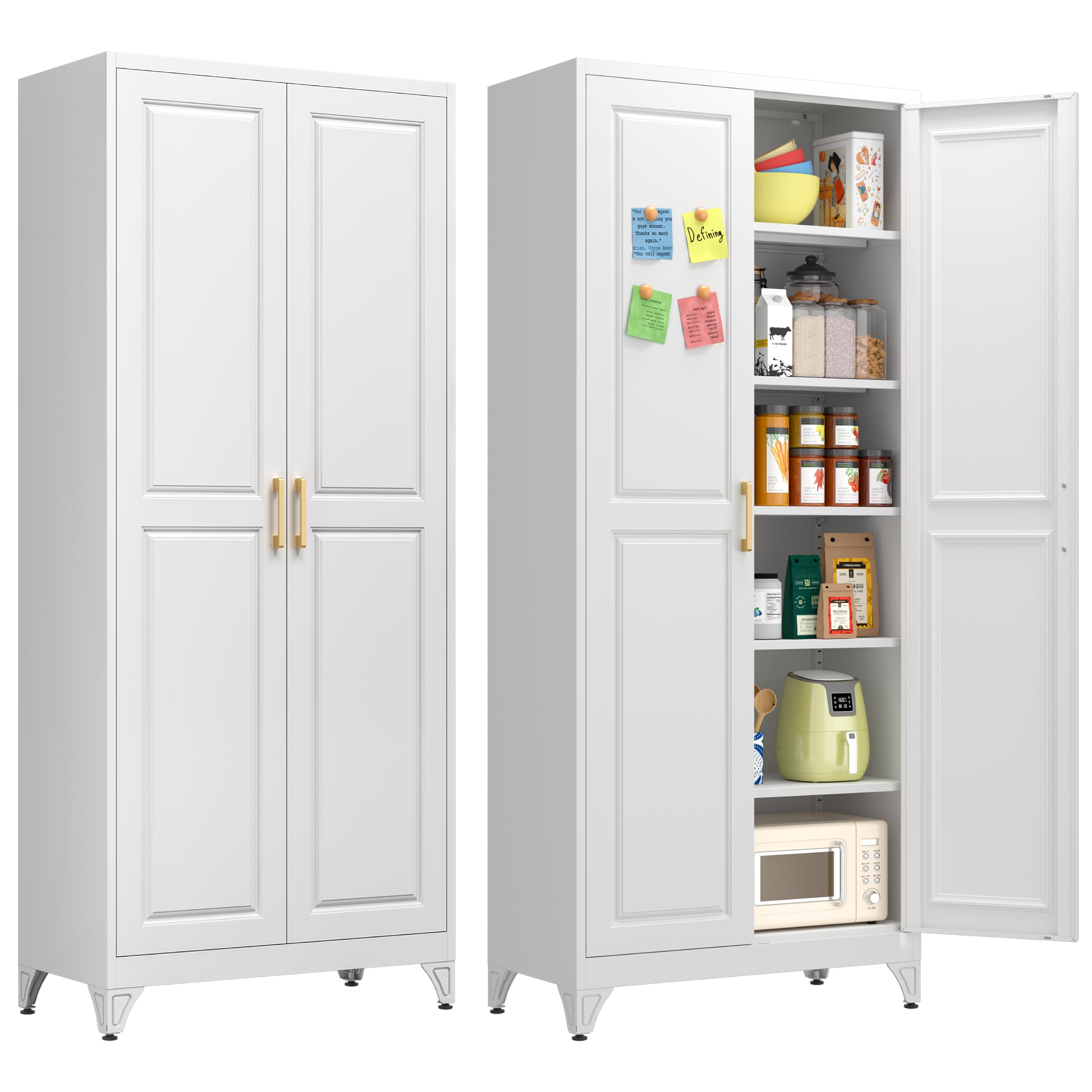 Polup 75' Tall Metal Storage Cabinet