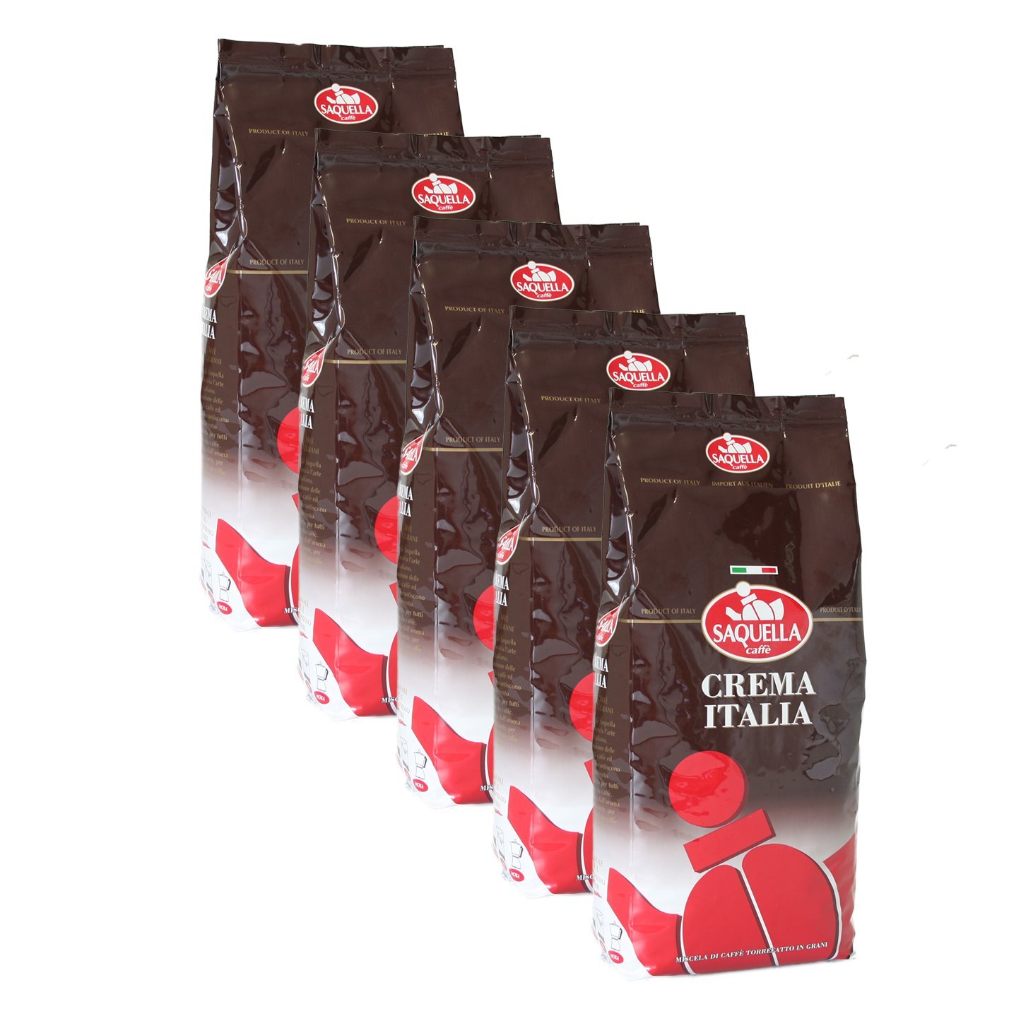 SAQUELLA Crema Italia, 1000g 5er Pack