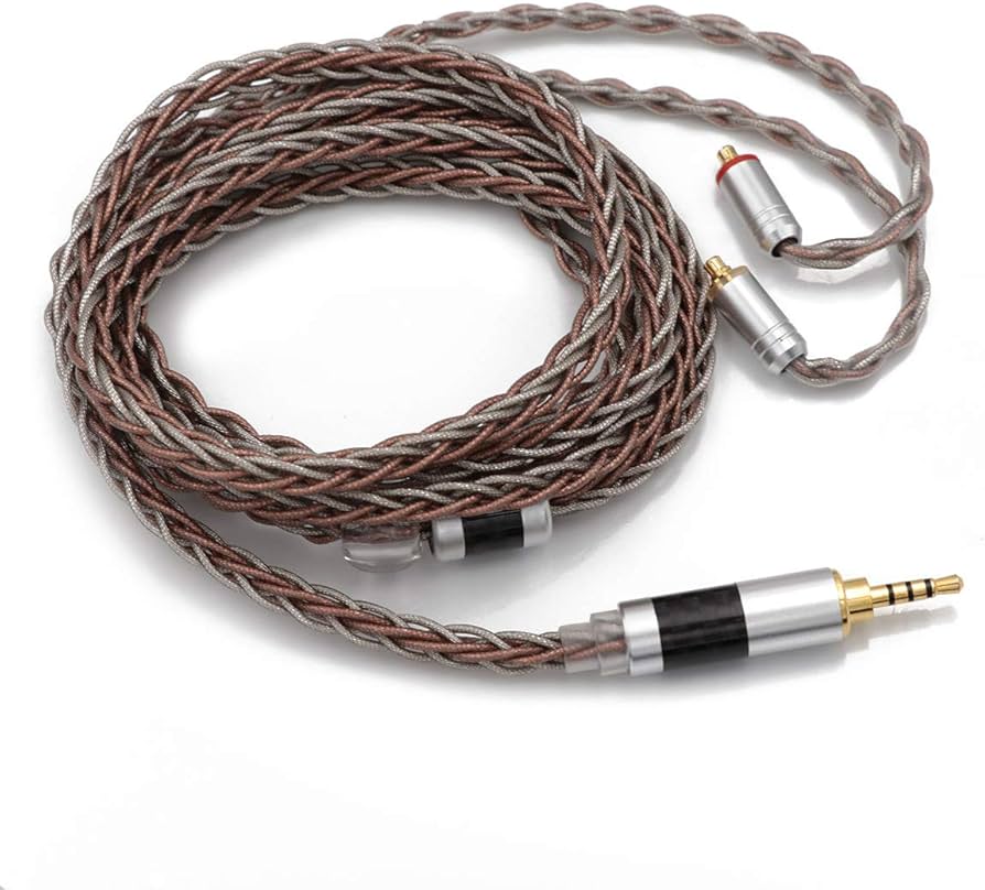 Amazon | TRIPOWIN C8オーディオHIFIステレオ8本銅箔糸と銀箔糸で編み