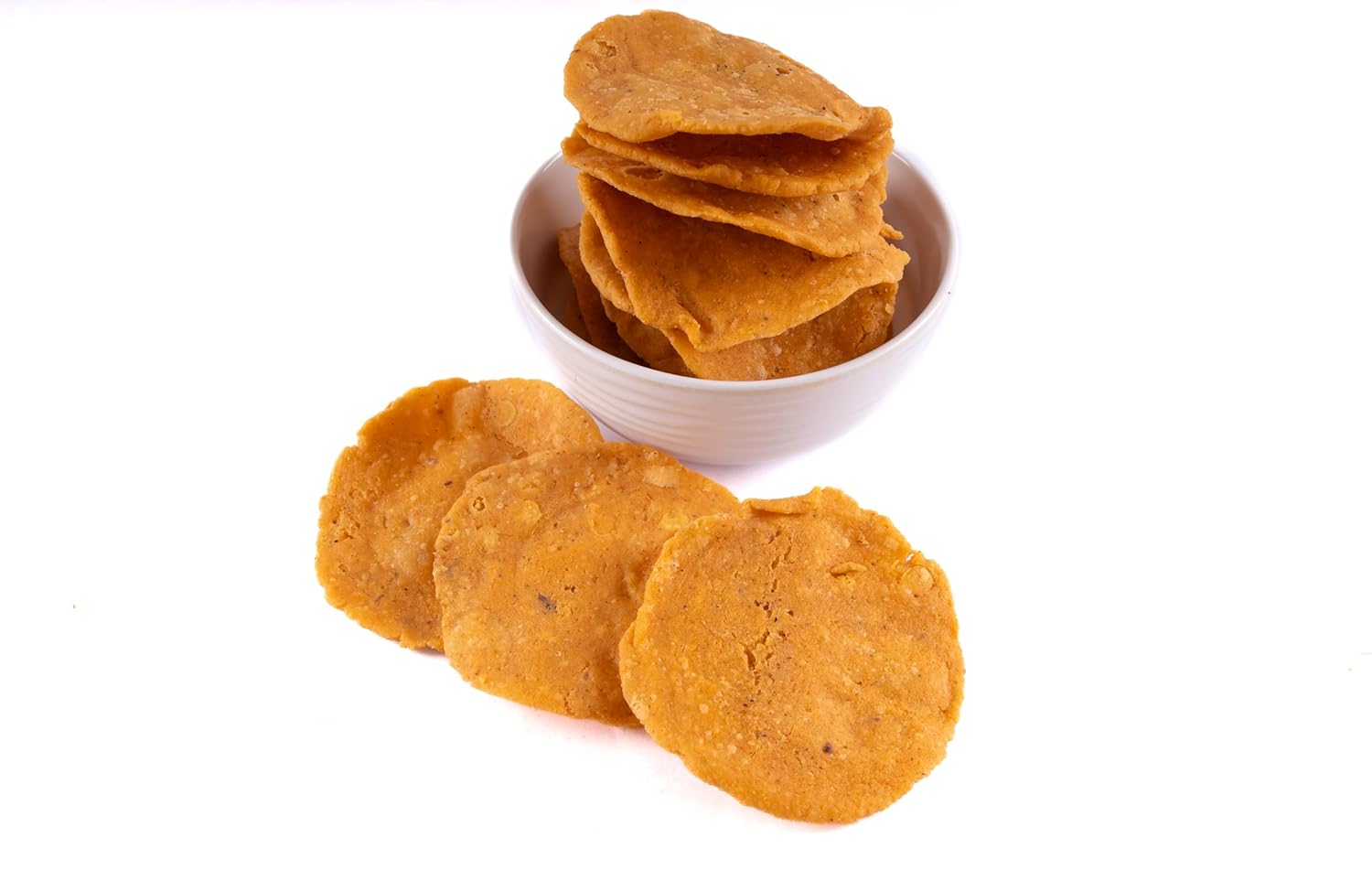 GSS Snacks Combo Pack B (Contains 6 Pkts) GSS (Thattai-2, Ribbon Pakoda-2 & Special Mixture-2) Each Pkt 250 Gms (T-M)