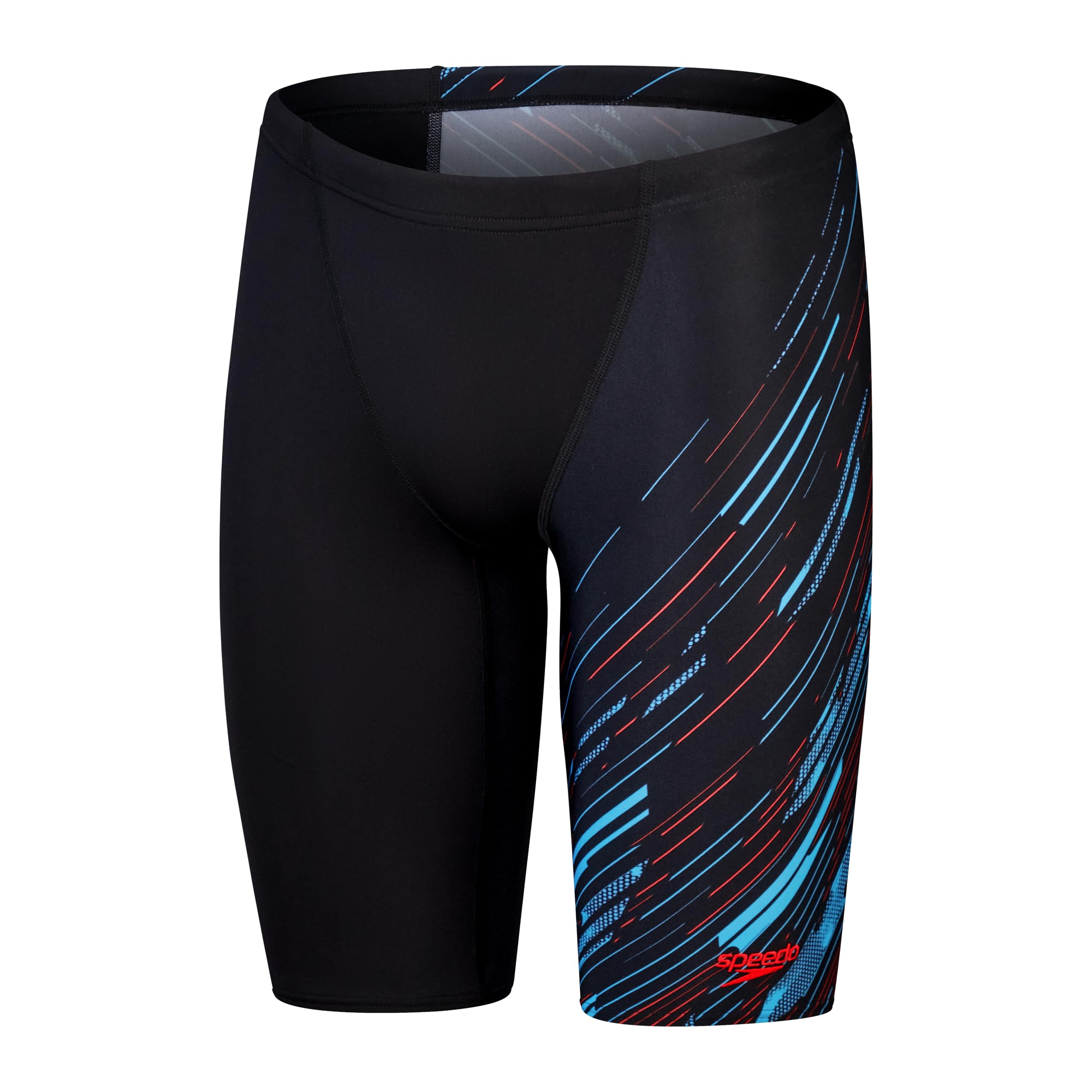 Speedo Jammer Hyperboom V-Cut dla mężczyzn, szybkoschnący, trening, fitness, odporny na działanie chloru (1 szt.)