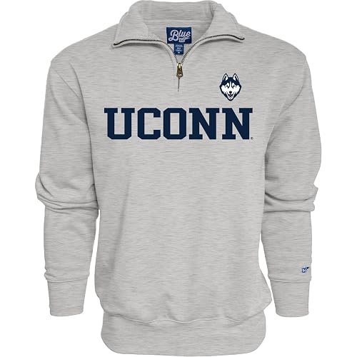Blue 84 Quarter Zip Sweatshirt Grey