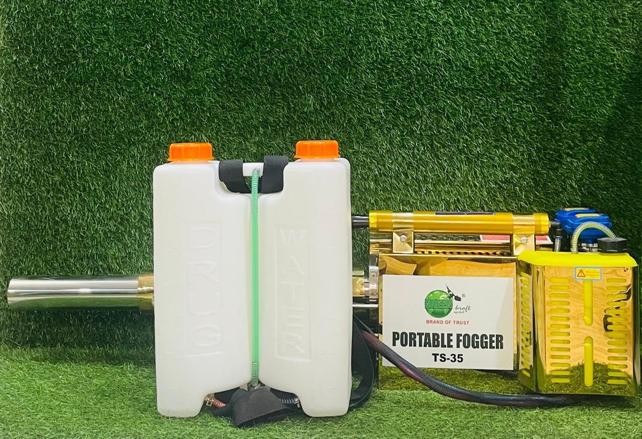 Backpack Thermal fogging machine | Thermal fogger for mosquito eradication | Commercial Thermal fogger for open and large spaces | With Self + Manual Start-image-21