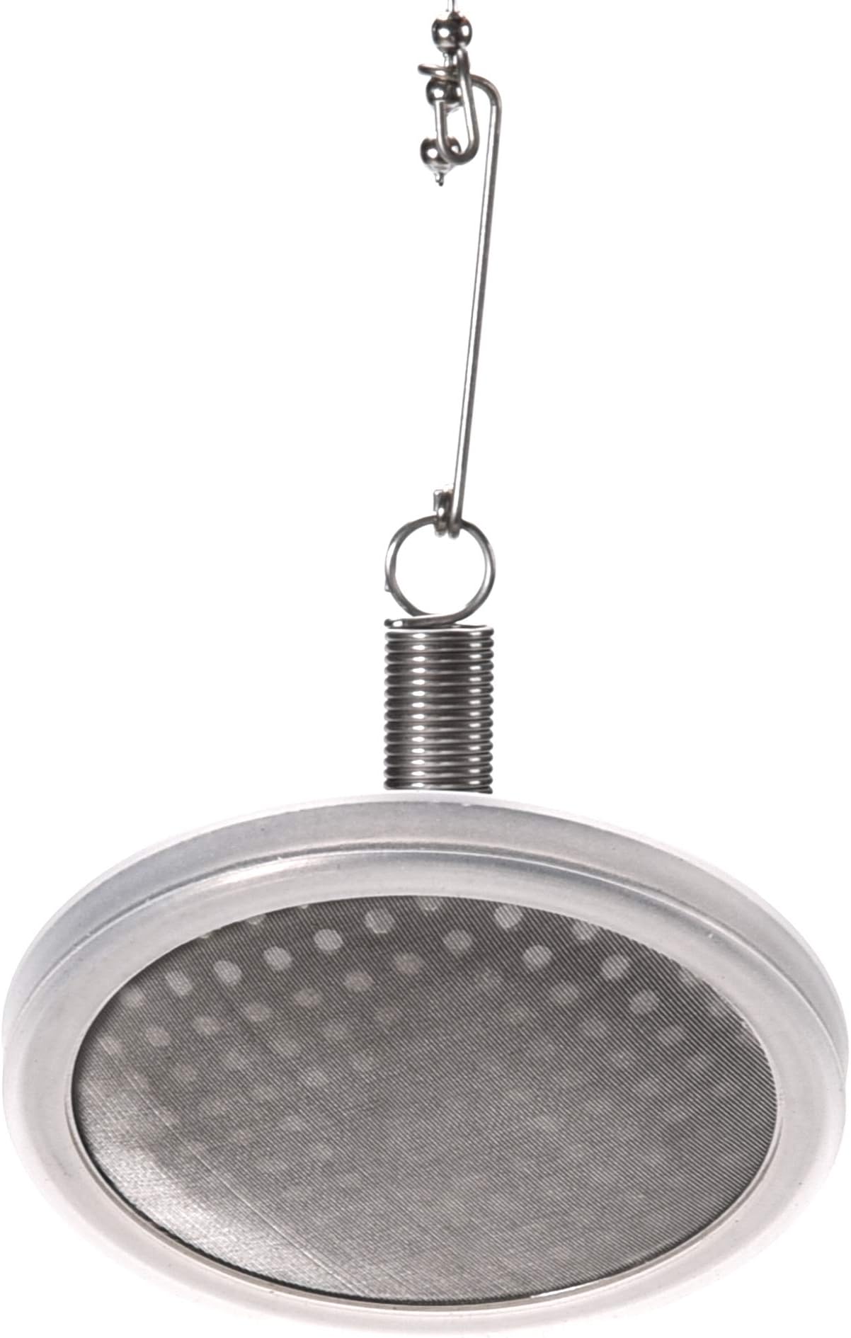 Permanent Siphon/Syhon Coffee Filter for Hario Yama Siphon Coffee Maker and Other Syphon Coffee Maker, Stainless Steel & White Silicon Rubber, Model: A1