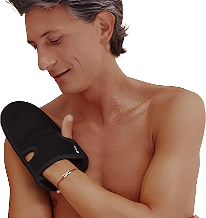 Guante Exfoliante para Eliminación de Piel Muerta - Limpieza Profunda y Suave, Reutilizable y Ecológico