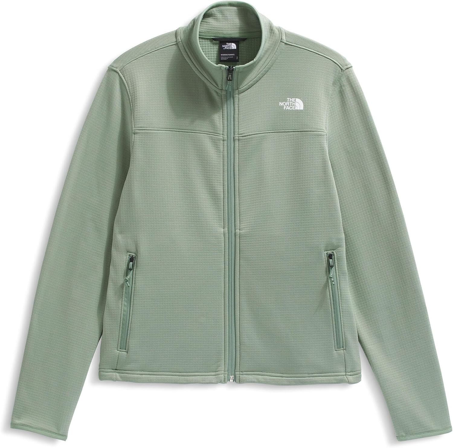 The North Face womens Cedar Trail Grid Fleece Jacket - Soft Fleece Zip Up Jacket, Secure Zip Pockets, Stretch Fabric - Image 6