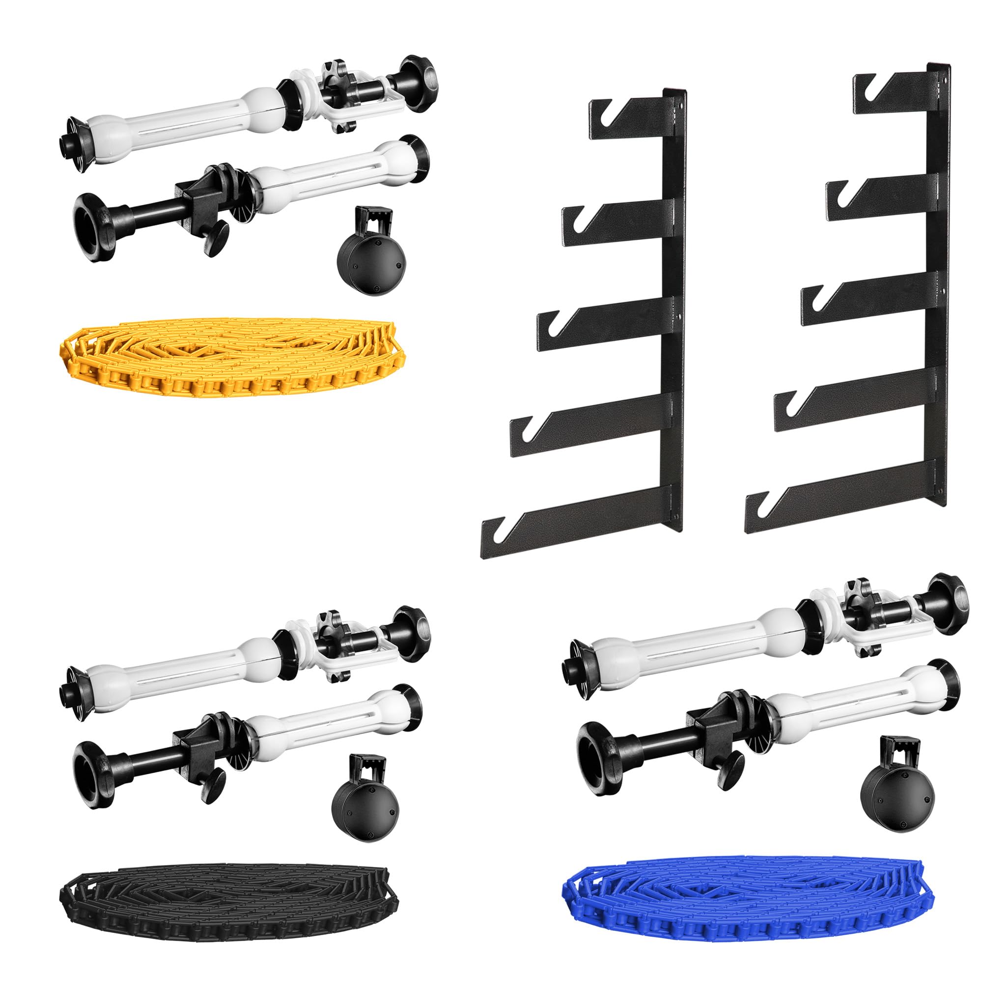 Walimex 3-fach Hintergrund Wandmontageset (3er Set)