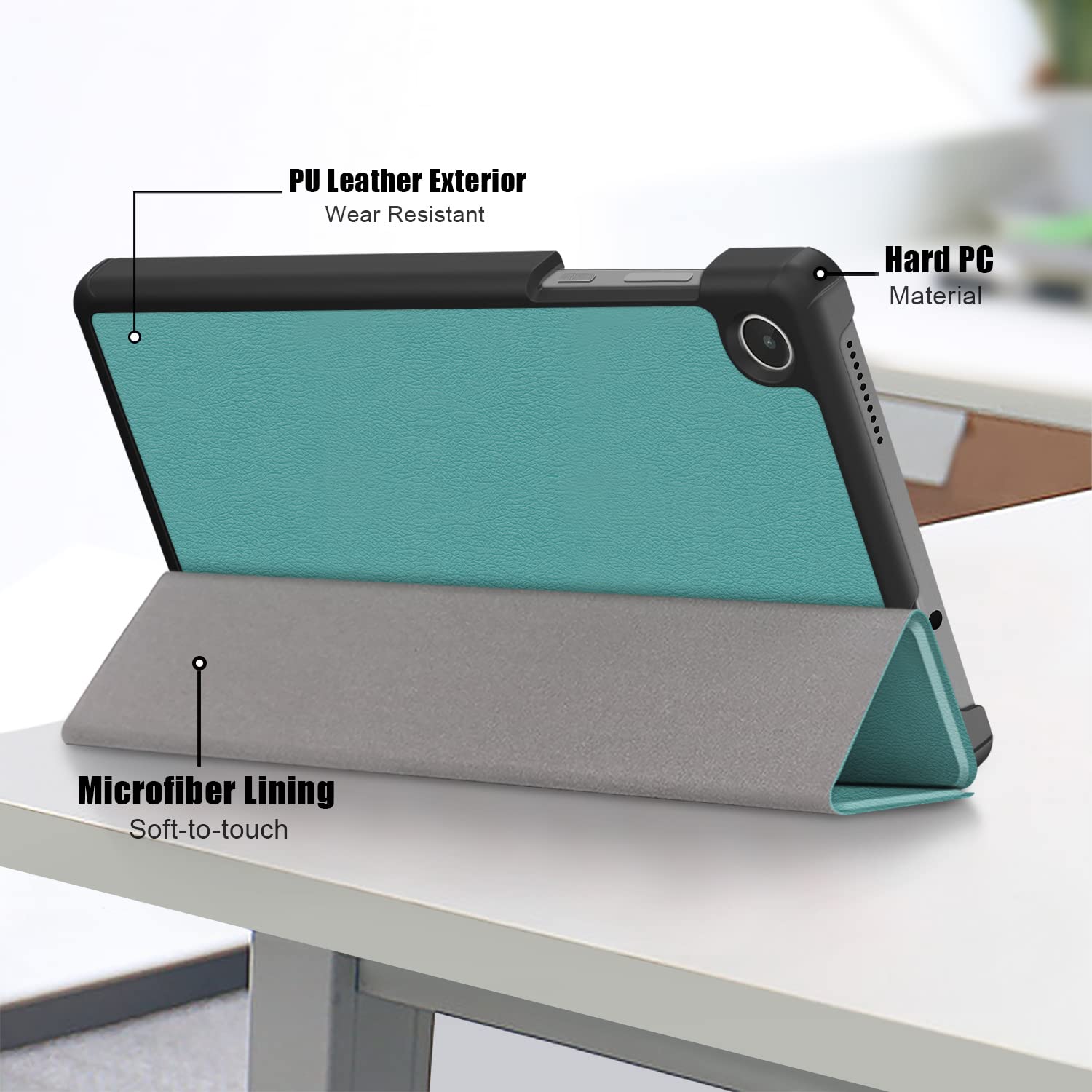 Amazon.co.jp: Lenovo Tab M8 4th Gen TB-300FU対応ケースカバー 手帳 