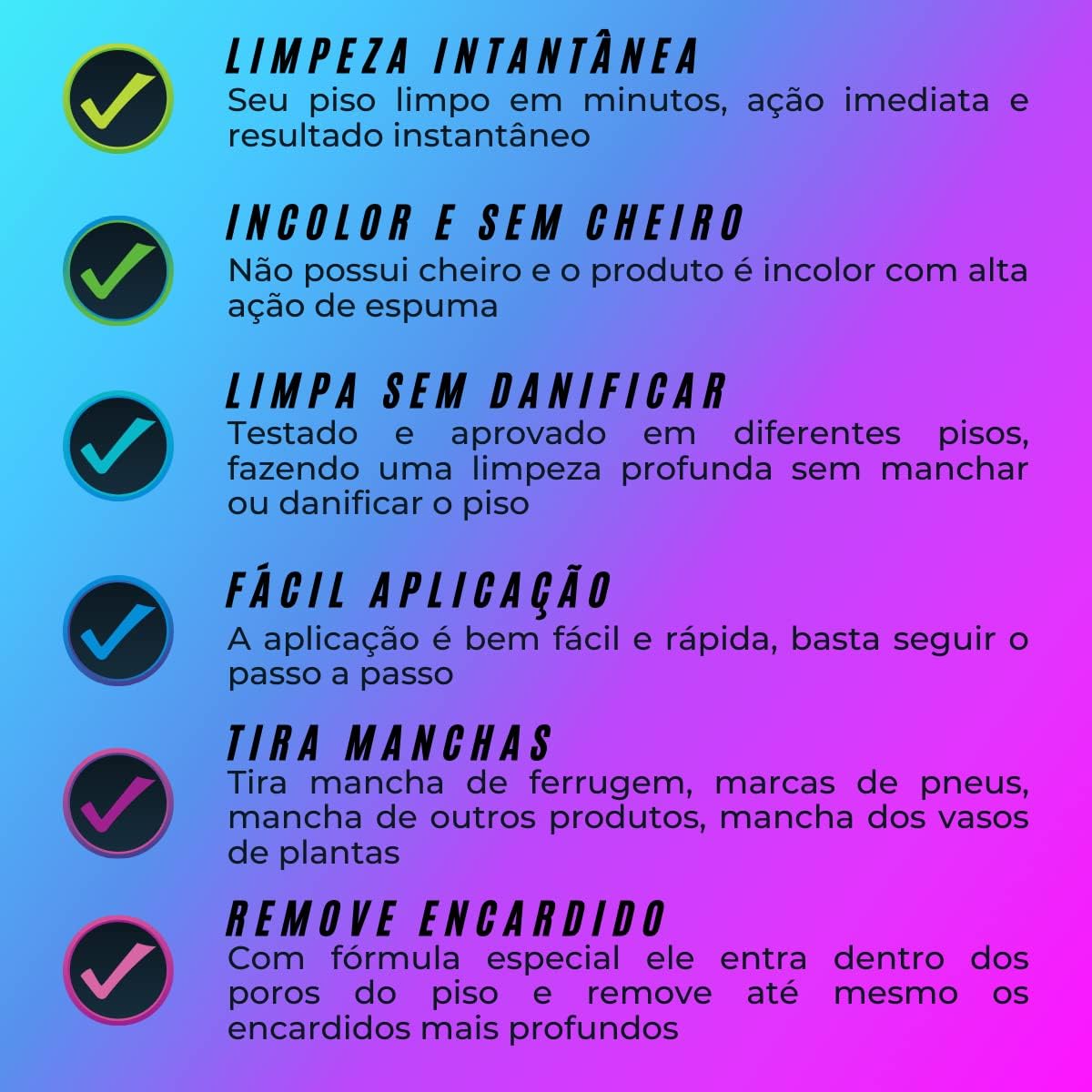 Limpa Pisos Pedras Remove Encardido Sem Esforço Rustic 5 Litros