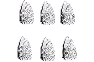 WedFeir Bling Car Mini Hooks for Mask, Keys, Earphone, Charging Cable -...