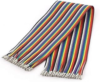 New Lon0167 XH2.54 40P 31 cm 2.54 mm Flat Rainbow Ribbon Wire Macho para Macho Conector(XH2.54 40P 31cm 2.54mm Flache Rainbow Ribbon Wire Stecker an Stecker)