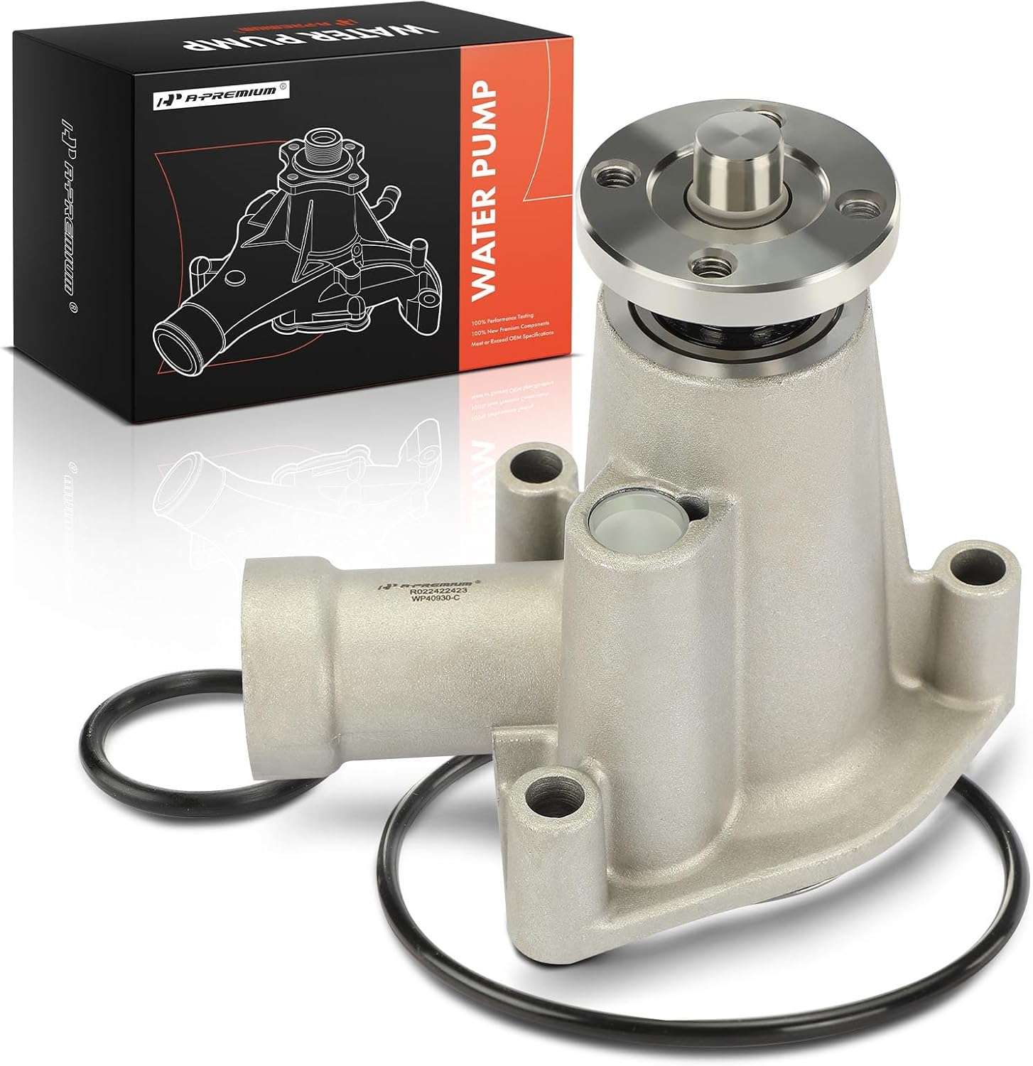A-Premium Engine Water Pump with O-Ring Compatible with Ford Ranger 1995-2001 & Mazda B2300 1995-1997 B2500 1998-2001, 2.3L 2.5L SOHC