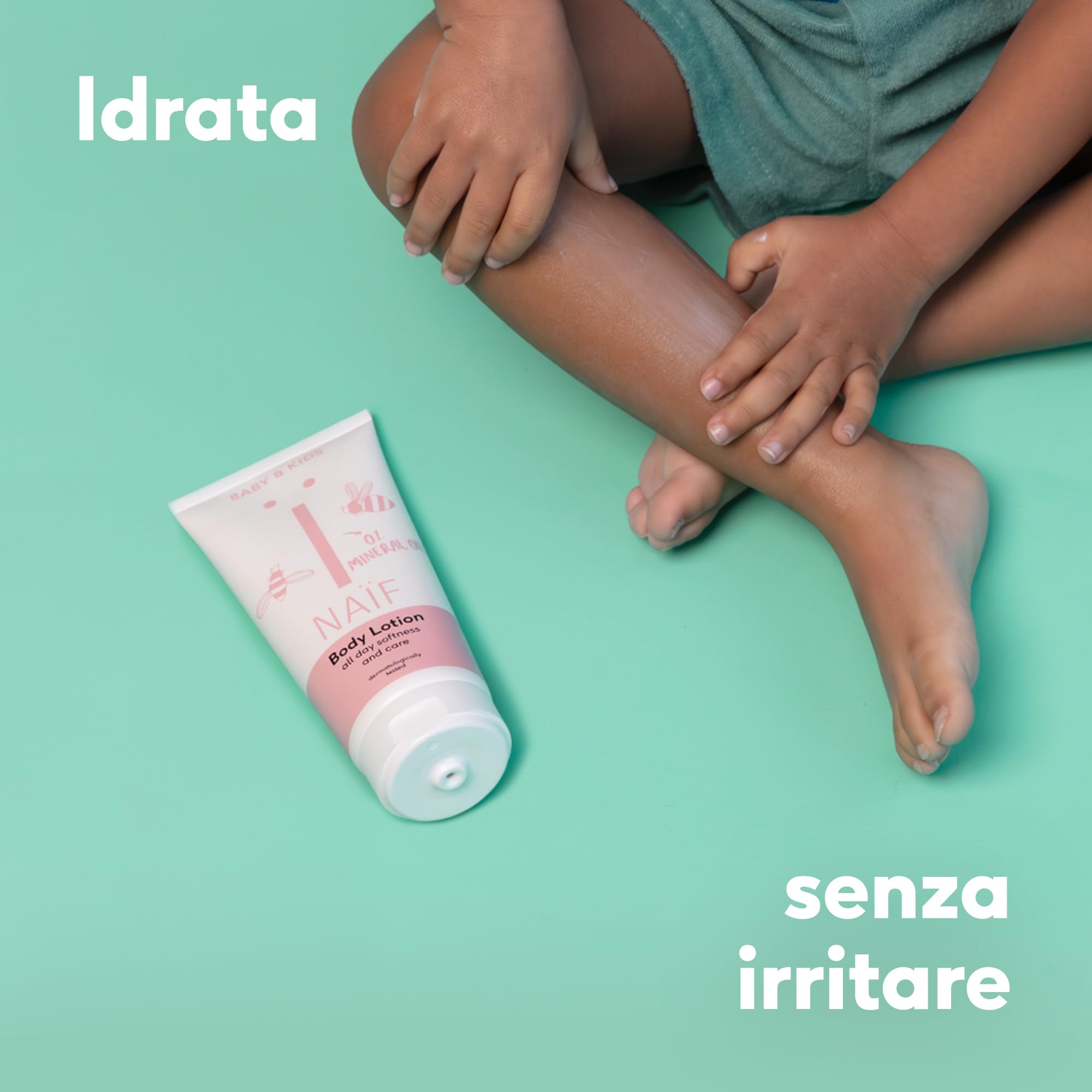 Naïf Lozione corpo nutriente per neonati e bambini 200 ml