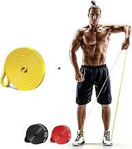 Resistance Bands Set, Exercise Band with Door Anchor for Men & Women | Stretch Bands for Exercise, Body Shaping, Strength Training, Home & Gym Workout Fitness Equipment