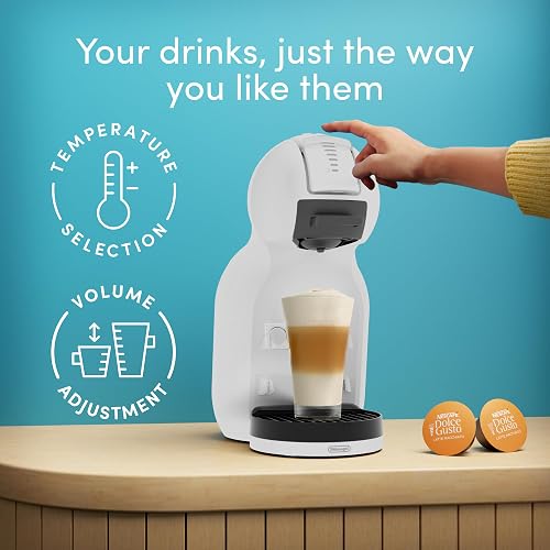NESCAFÉ DOLCE GUSTO Mini Me 2, Macchina caffè e bevande, De'Longhi, Bianco | Macchina automatica per caffè e bevande in capsula NESCAFÉ DOLCE GUSTO, temperatura e lunghezza regolabili - 3