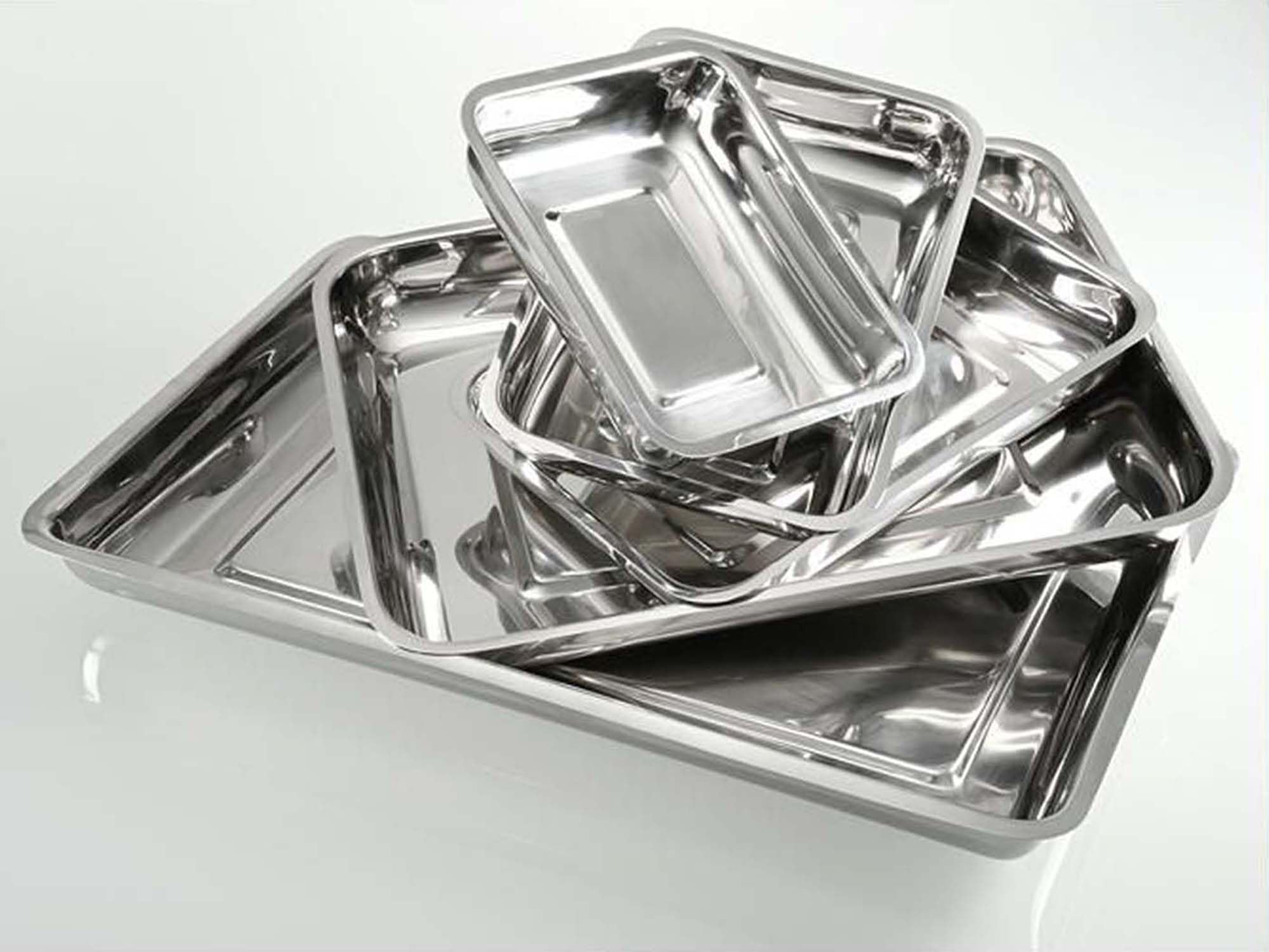 Tazones Bürkle® de acero inoxidable, forma baja, 280x180x50