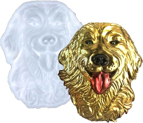 Moldes de resina de silicona de animales 3D de bricolaje, moldes de resina de animales grandes, moldes de resina epoxi, fundición de resina para