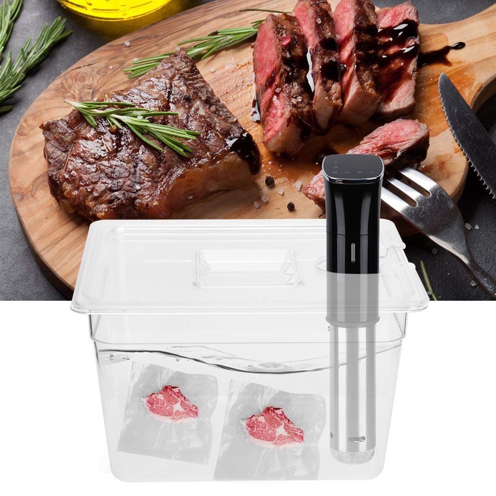Pojemnik 11 L z pokrywą Stojak i Rękaw Kompletny Zestaw Akcesoriów Sous Vide Torba do Gotowania Sous Vide Torba na żywność Sous Vide Pojemnik do Gotowania Sous Vide